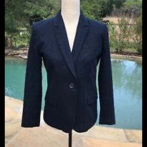 J. Crew Factory Cotton Suiting Blazer